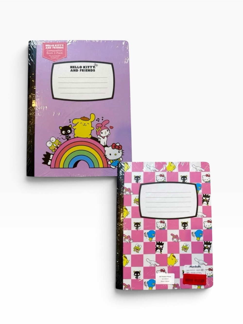 Hello Kitty and Friends Composition Notebook – 2 Pack